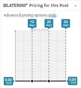LaterPay: dynamische Preisgestaltung